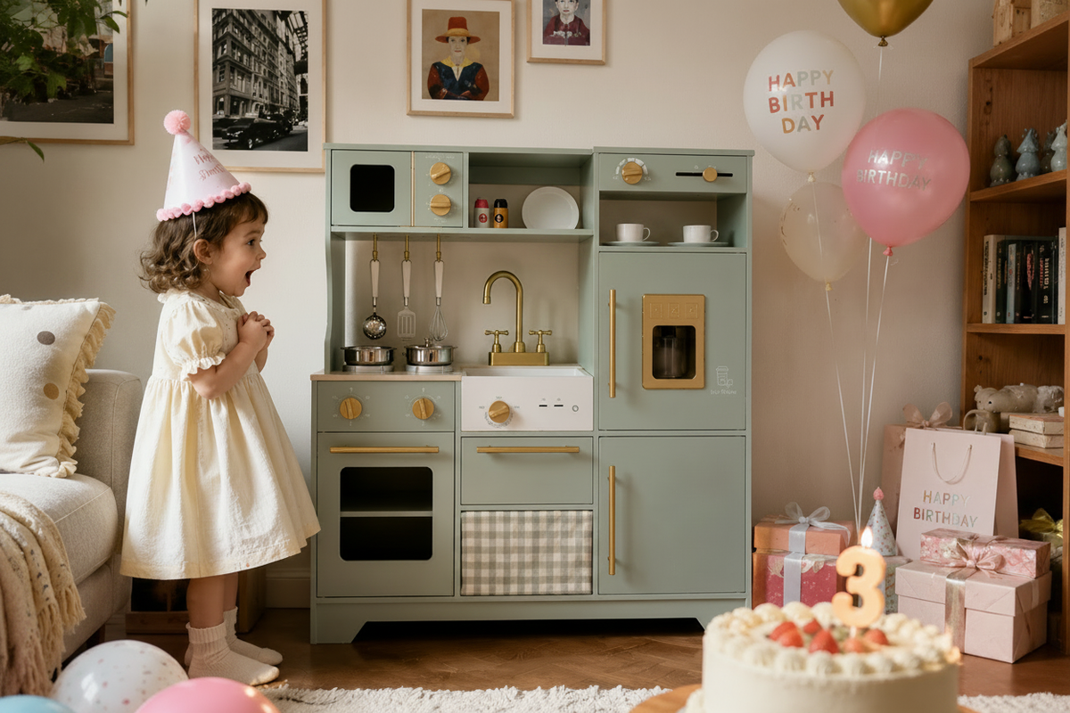 Cuisine en bois enfant XXL : pourquoi choisir grand change tout