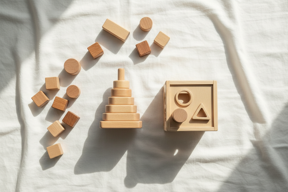 Jouets en bois bébé Montessori : guide complet pour bien choisir