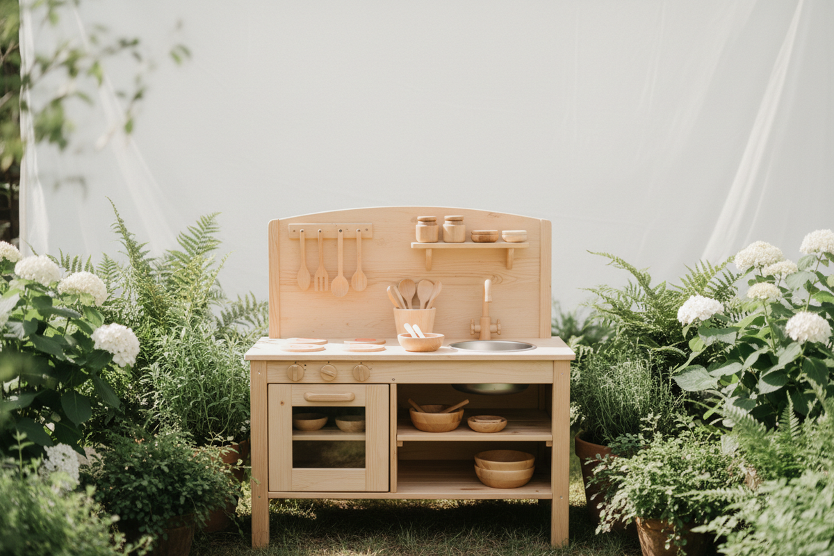 Jeux en Bois Extérieur : Pourquoi le Jardin est la Meilleure Salle de Classe
