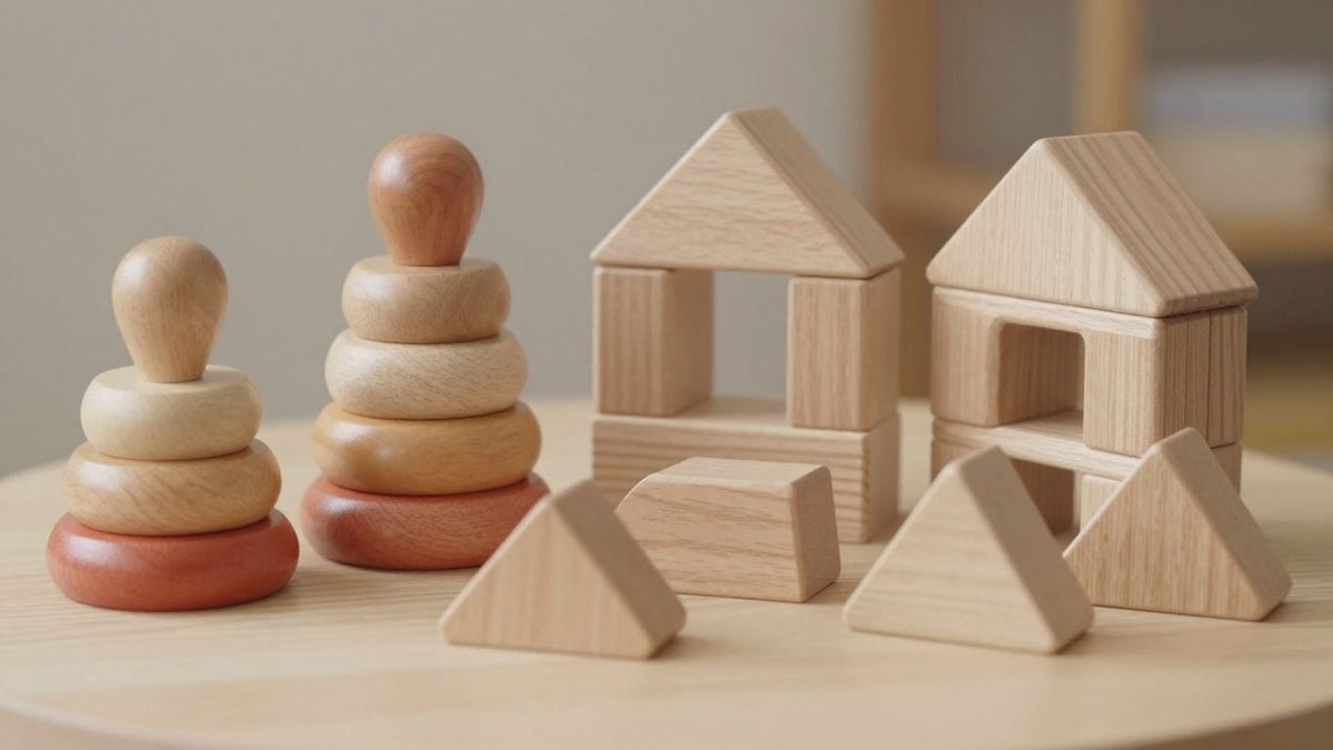 Fisher-Price wooden Montessori toys collection