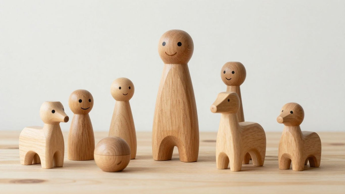 Joanna Gaines' wooden toys at Target.