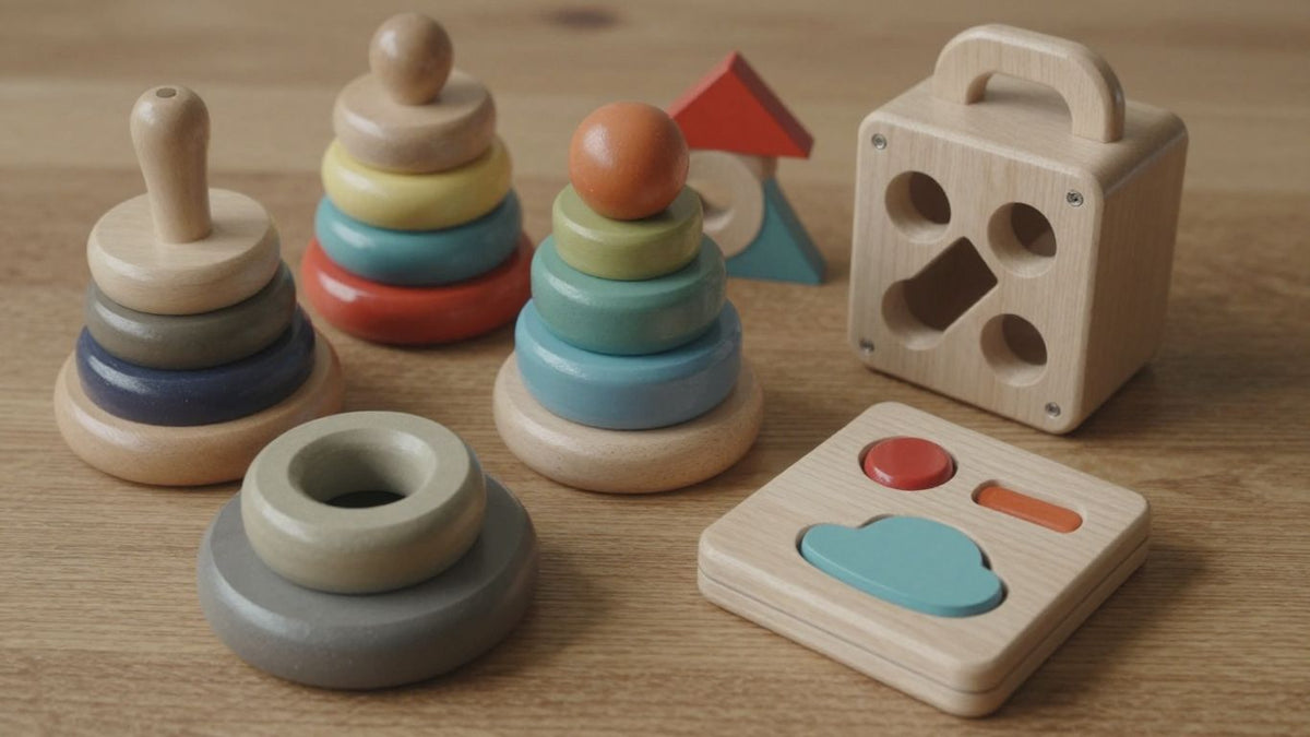 Fisher-Price wooden toys collection