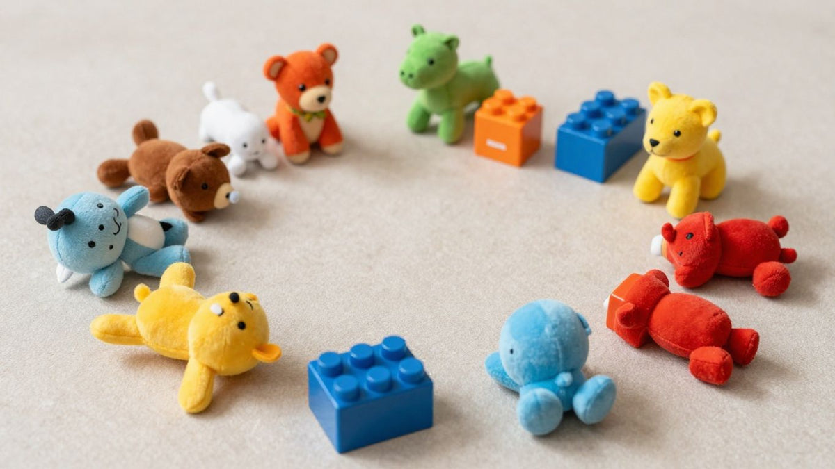 Children's toys recalled due to choking hazard.
