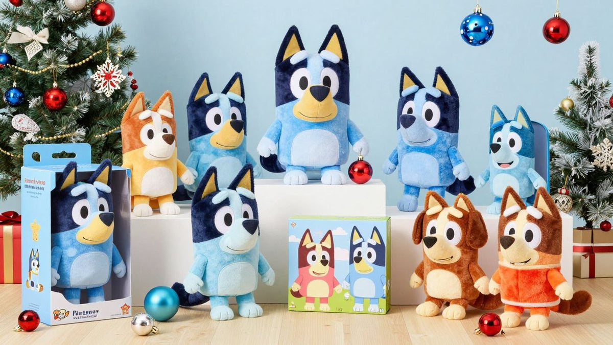 Bluey Christmas toys at Aldi