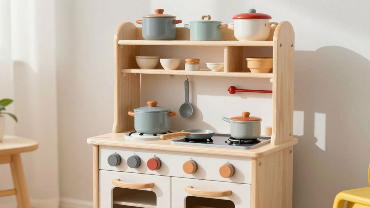 Budget-Friendly Kitchen Fun: Asda's Affordable Wooden Toy Kitchens Del ...