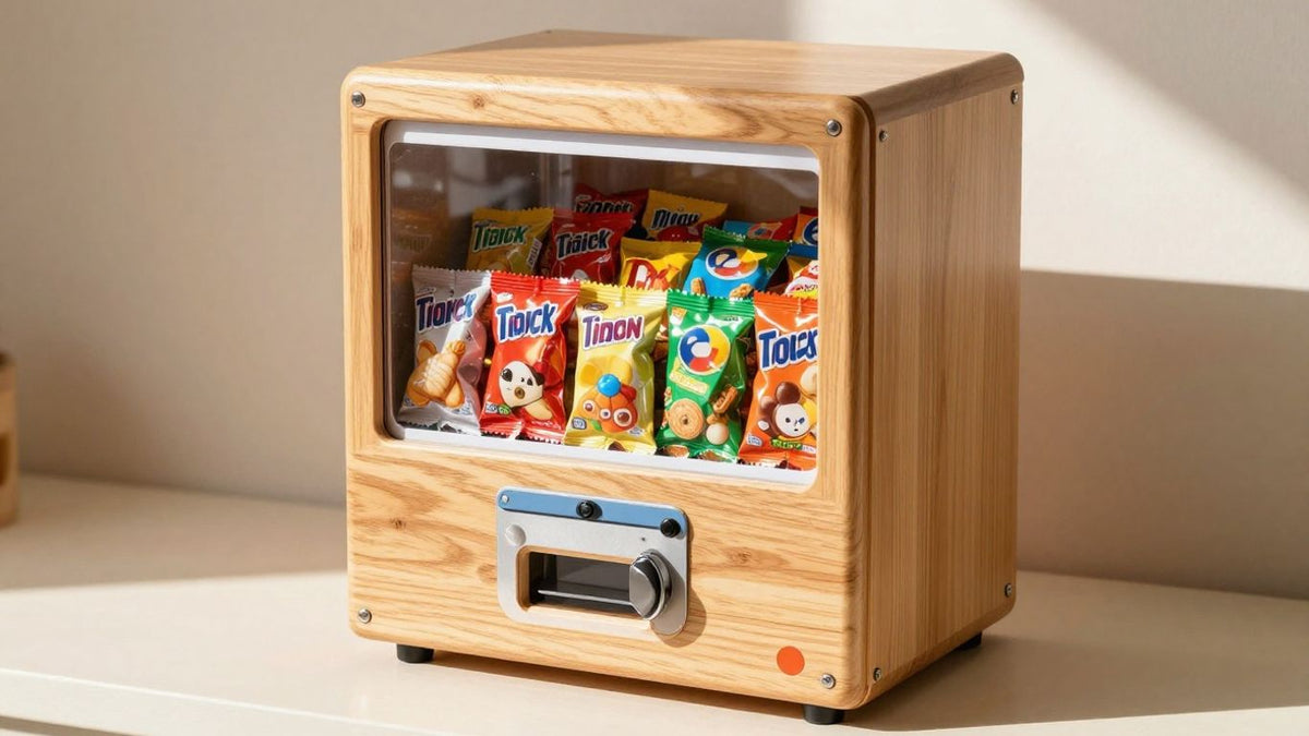 Melissa & Doug wooden vending machine toy