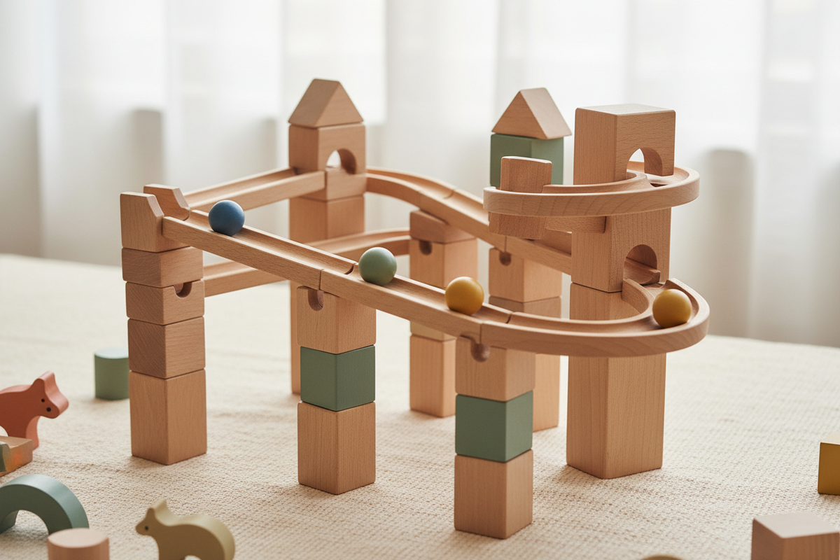 Wooden Marble Run: How to Choose One That Grows with Play