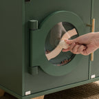 Vintage Wooden Toy Washing Machine - Lunamoa