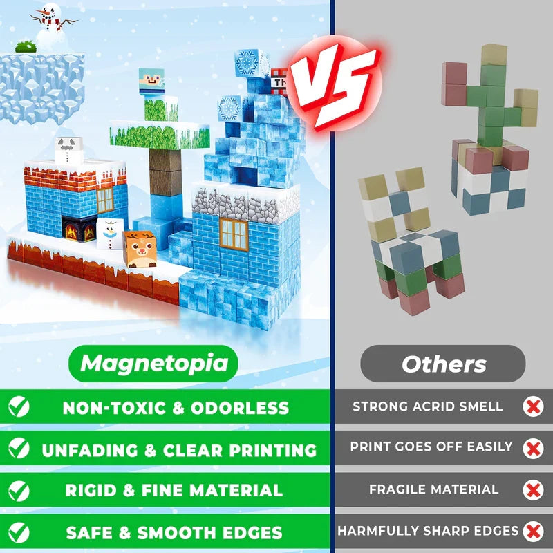 Winter World Magnetic Building Set