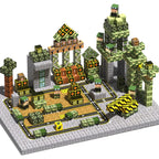 Village Magnetic Building Blocks Set