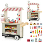Toy Cart Play Set with POS Machine and Lovely Scale