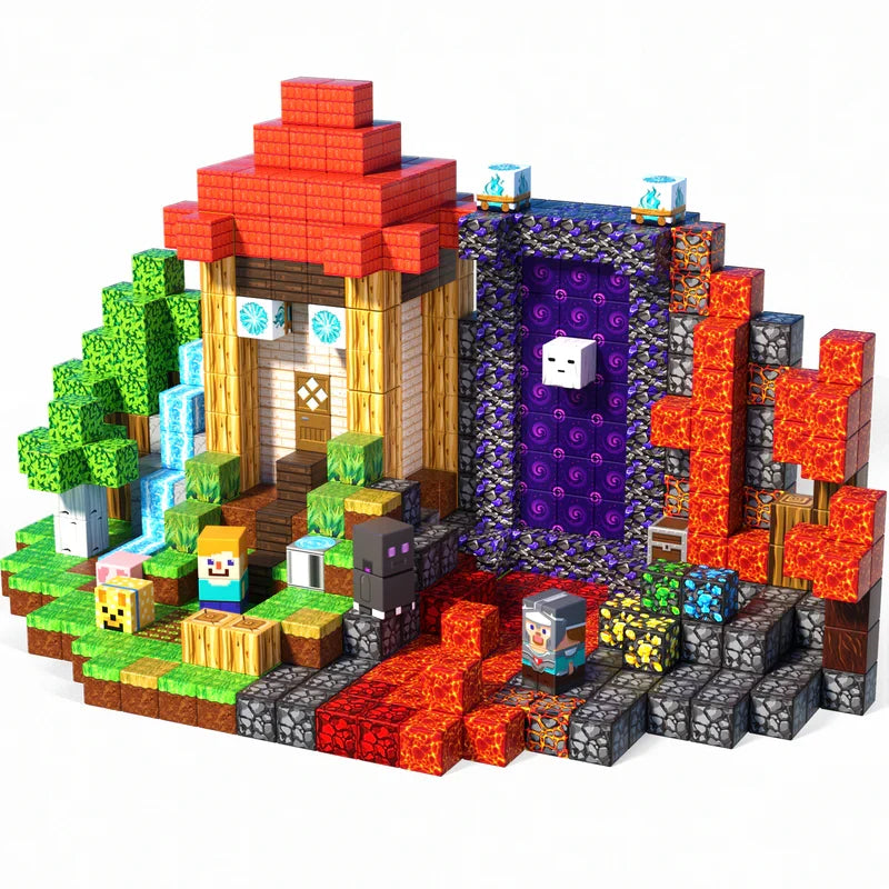 Enchanted Forest Magnetic Building Set