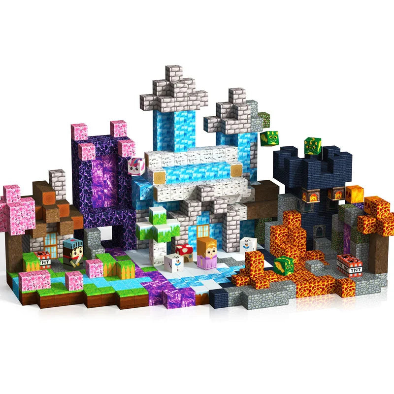 Forest and Ice Magnetic Building Set