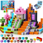Pink Fantasy Magnetic Building Set