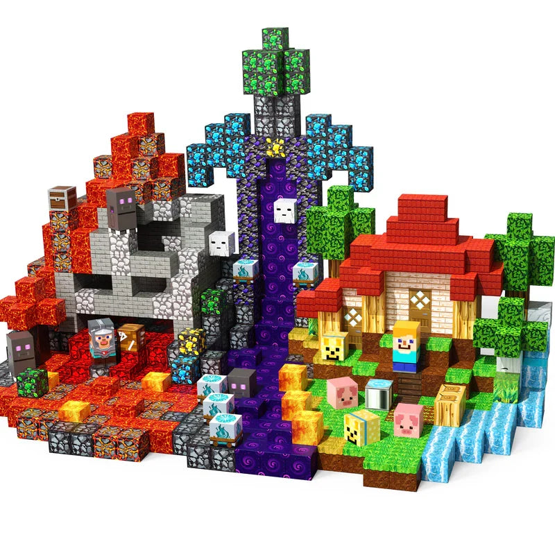 Enchanted Forest Magnetic Building Set