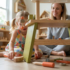 SproutHands™ Green Wooden Tool Set for Toddlers