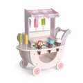 Wooden Ice Cream Cart with Magnetic Scooper