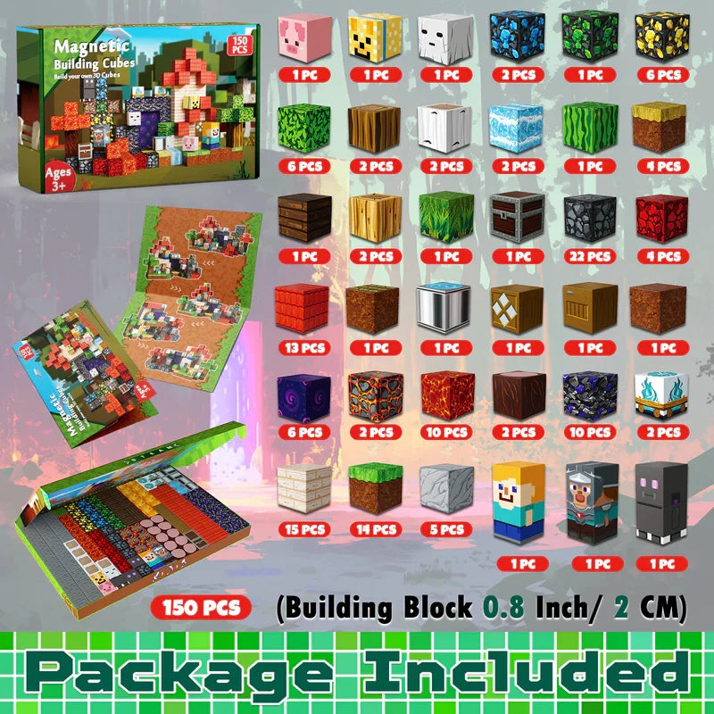 Enchanted Forest Magnetic Building Set