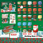 Ensemble de blocs de construction magnétiques de Noël