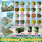 Village Magnetic Building Blocks Set