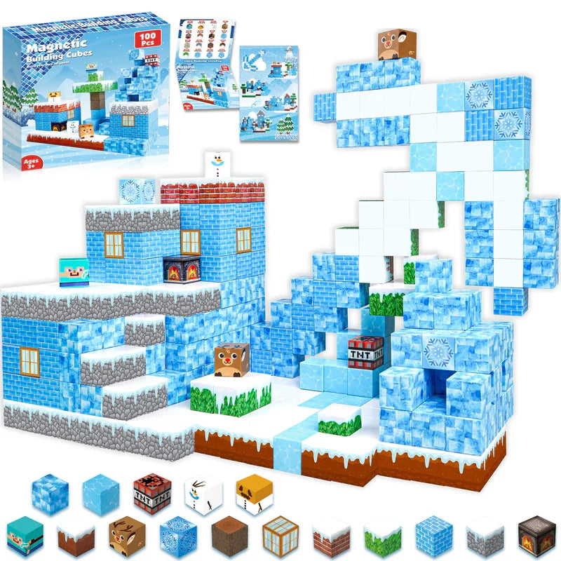 Winter World Magnetic Building Set