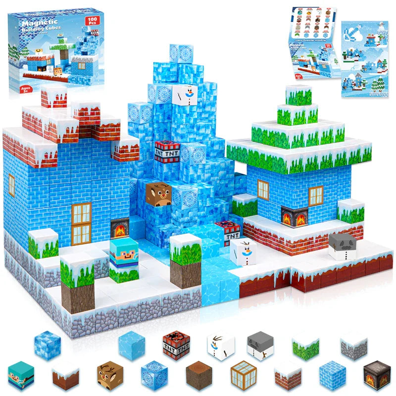 Winter World Magnetic Building Set