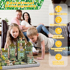 Village Magnetic Building Blocks Set