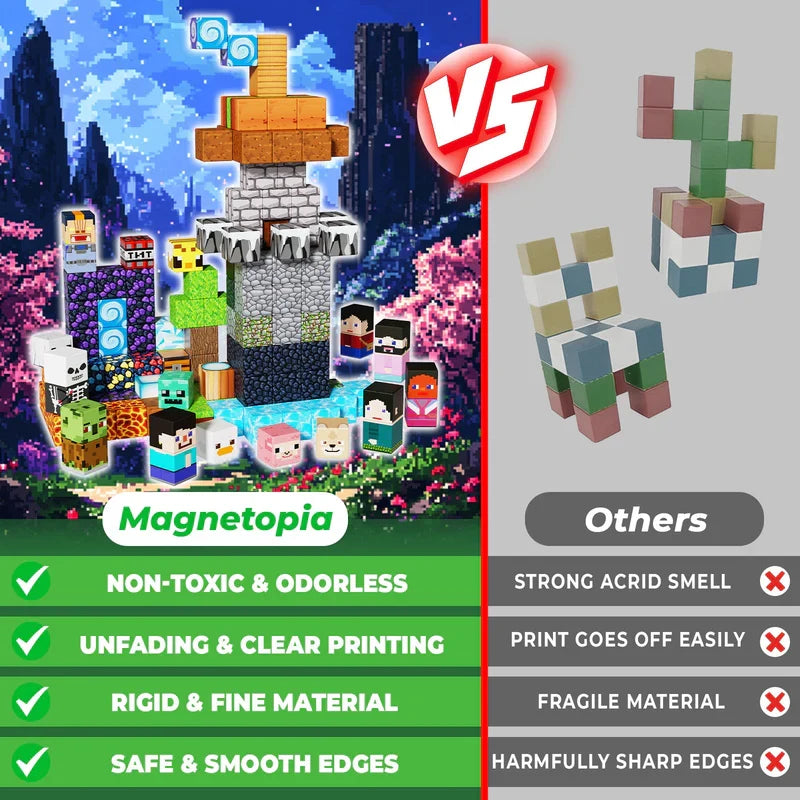 Jeu de construction magnétique Portal
