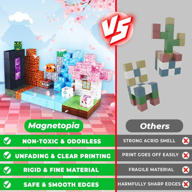 Forest and Ice Magnetic Building Set