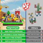 Jeu de construction magnétique de ville