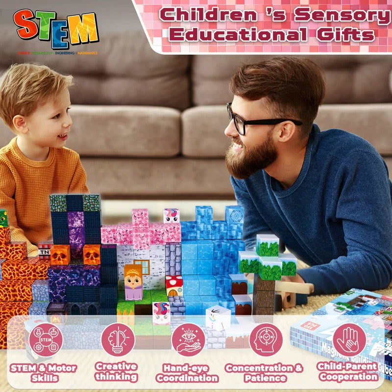Forest and Ice Magnetic Building Set