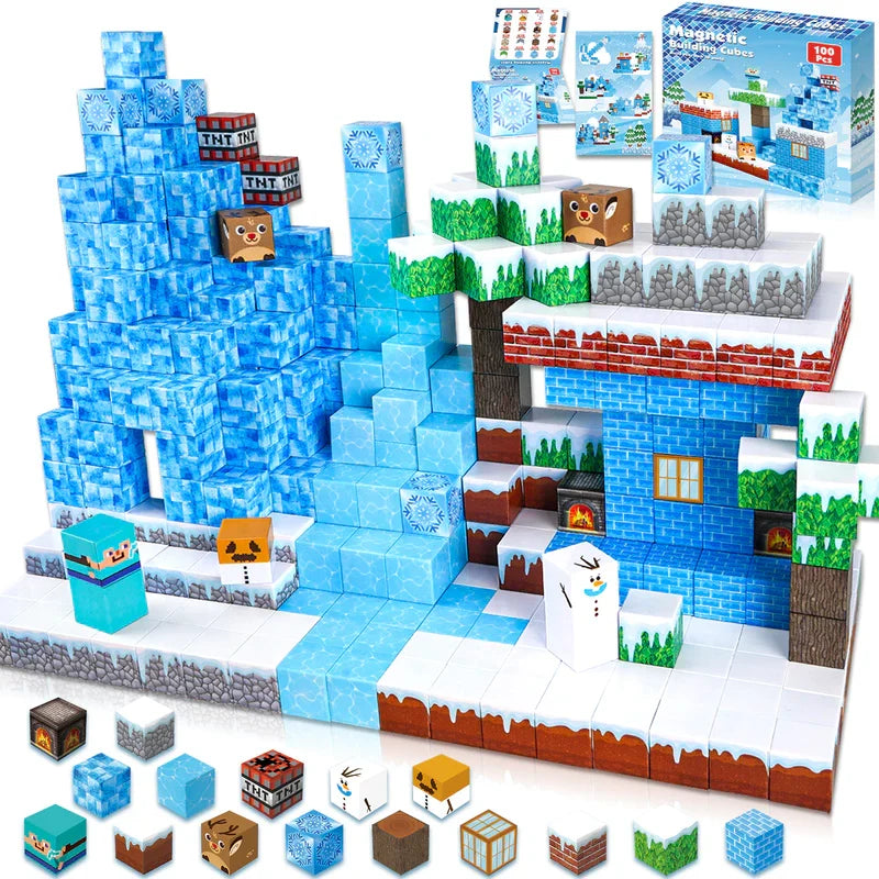 Winter World Magnetic Building Set