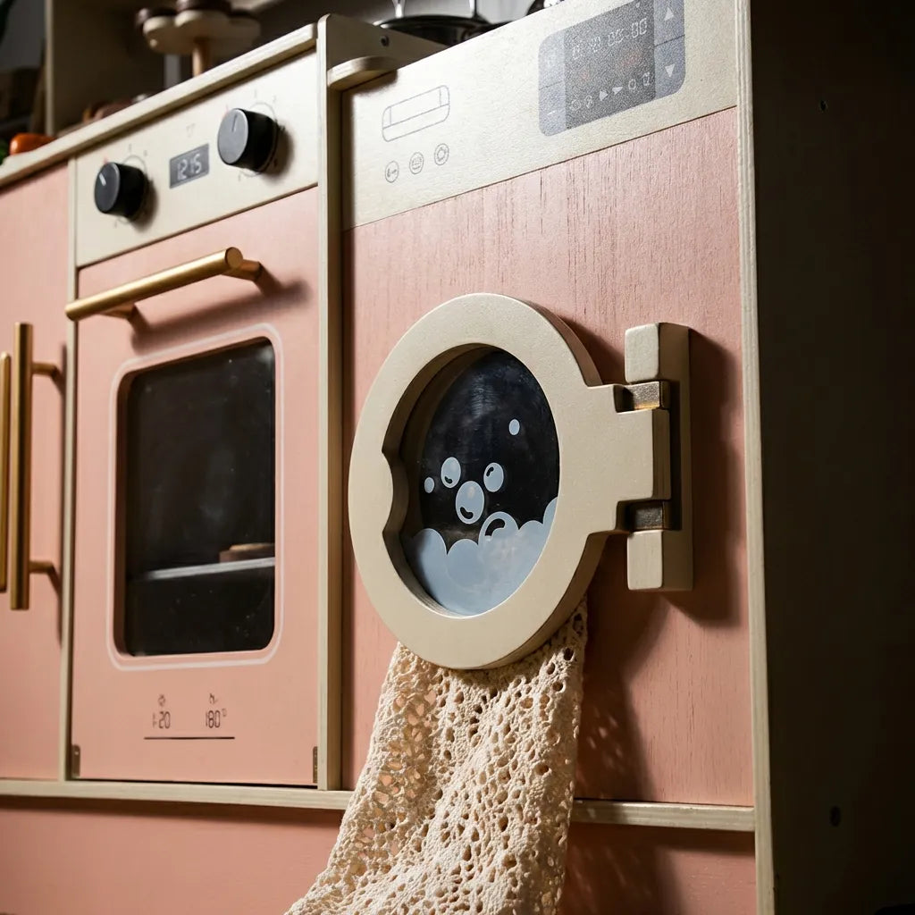 Wooden Play Food Sets for Kids Kitchen