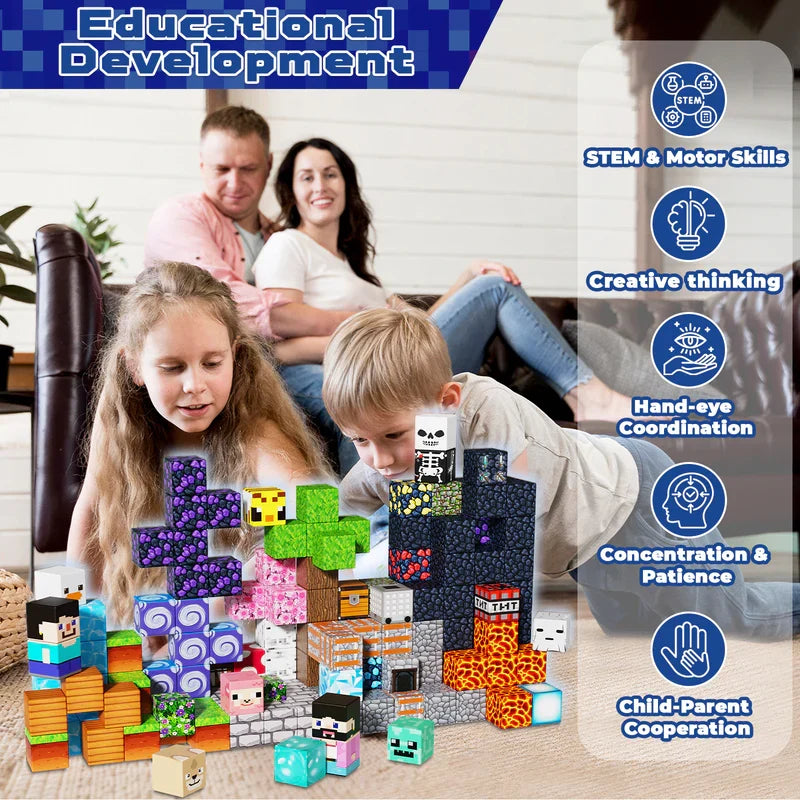 Jeu de construction magnétique Portal