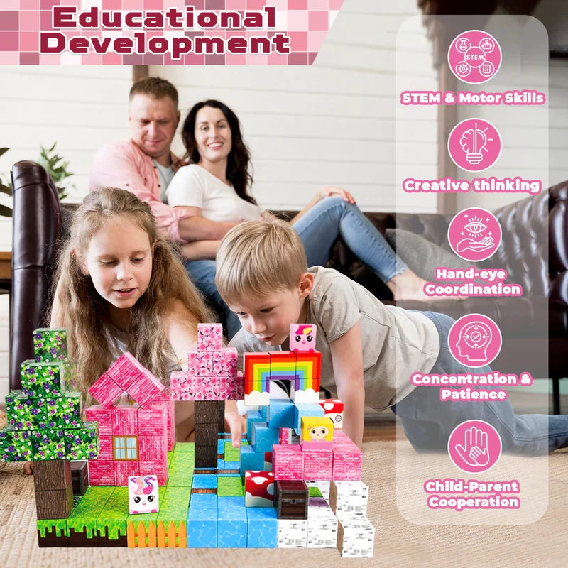 Unicorn Magnetic Building Set
