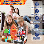 Fire Station Magnetic Building Blocks