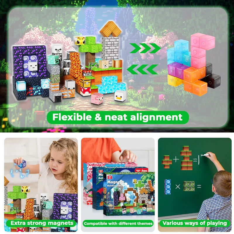 Jeu de construction magnétique Portal