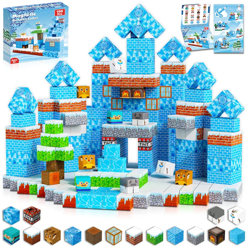 Winter World Magnetic Building Set