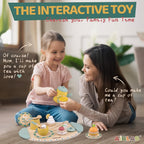 Holz-Geburtstagstorten-Spielset für Kleinkinder