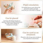 Wooden Airplane Push Toy Set for Toddlers