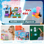 Pink Fantasy Magnetic Building Set