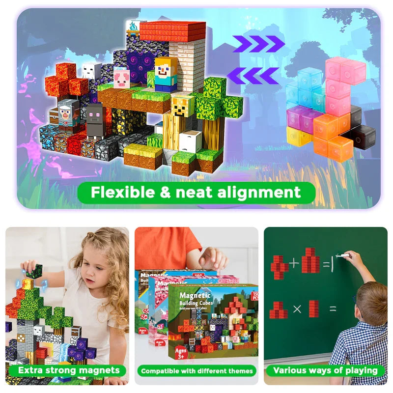 Enchanted Forest Magnetic Building Set