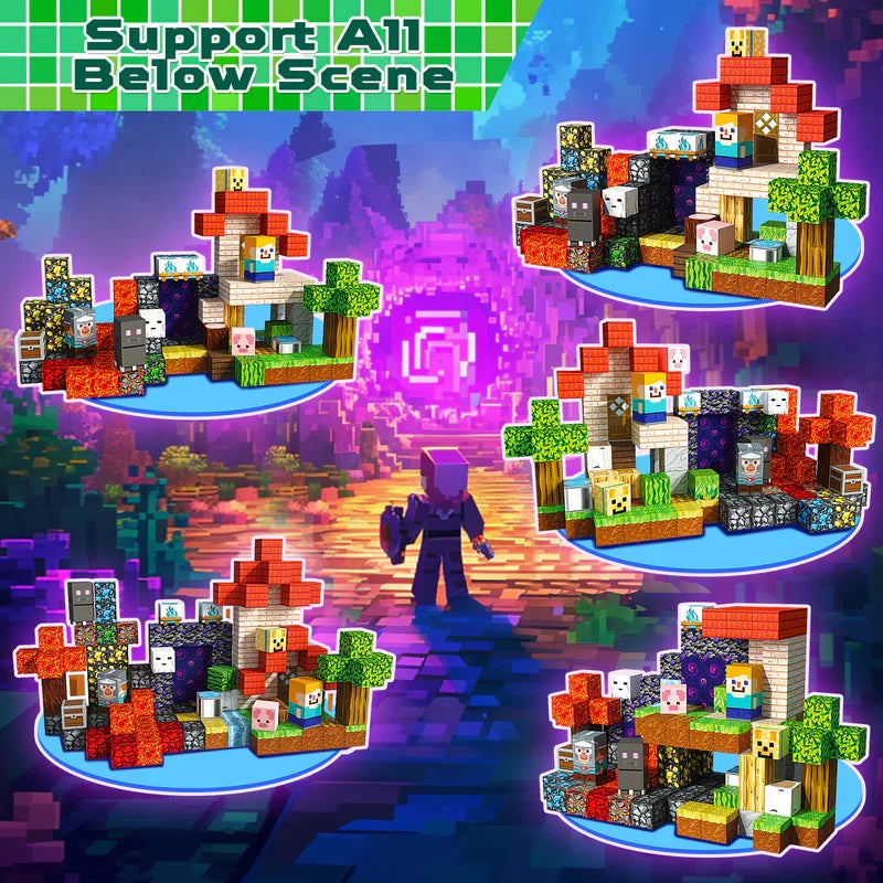 Enchanted Forest Magnetic Building Set