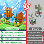 Pixel Magnetic Building Blocks