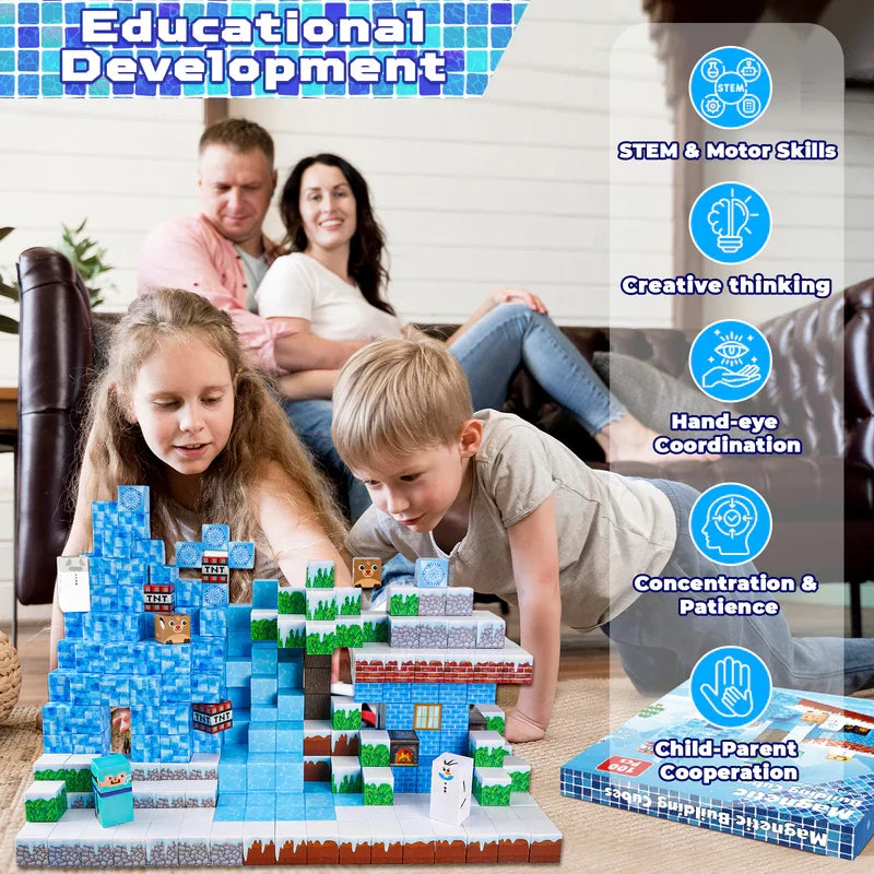 Winter World Magnetic Building Set