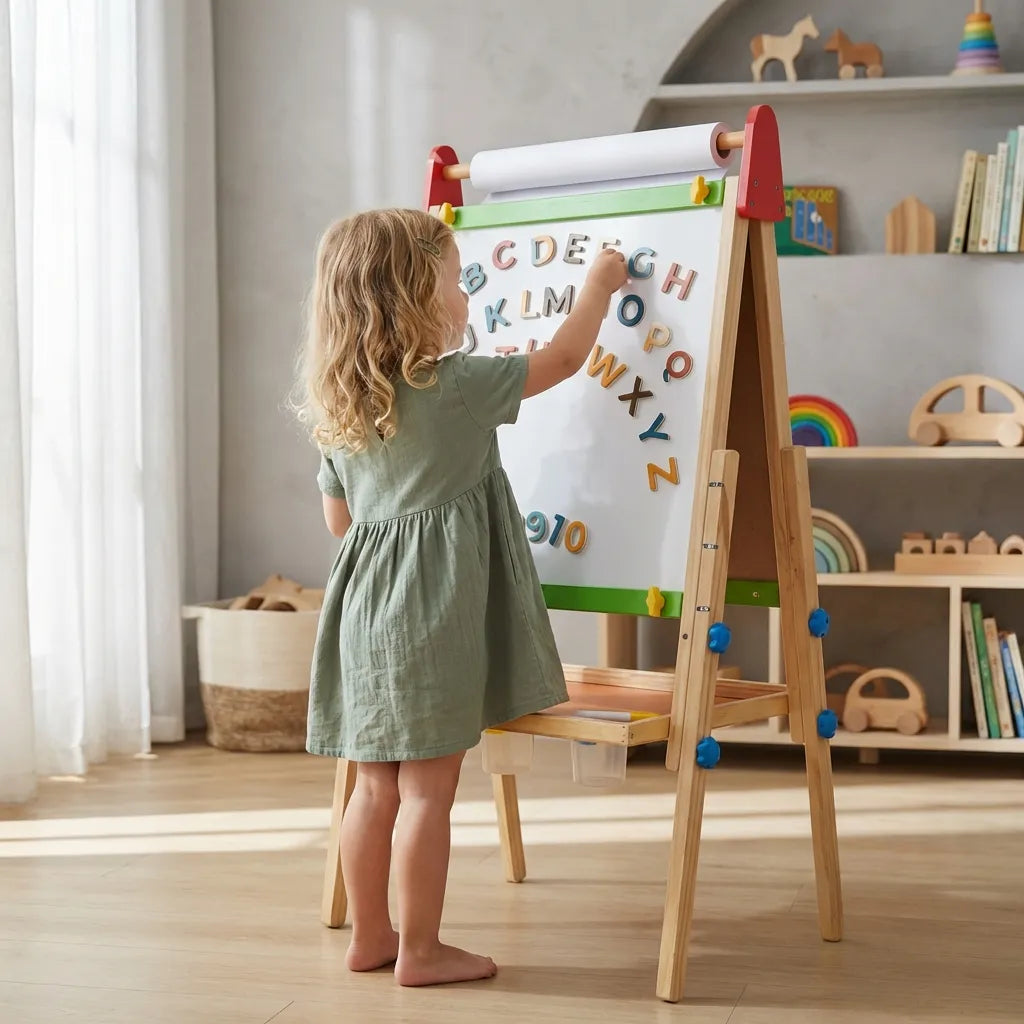 Wooden Easel for Kids