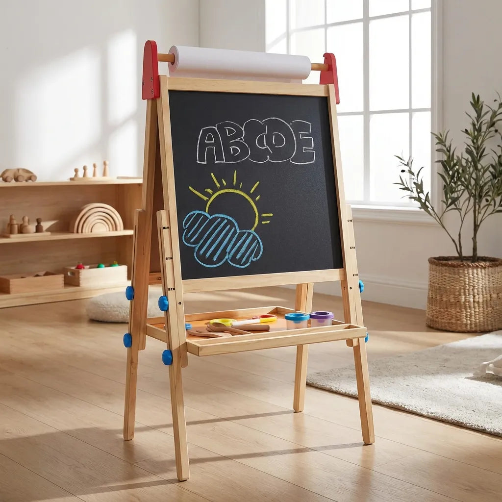 Wooden Easel for Kids