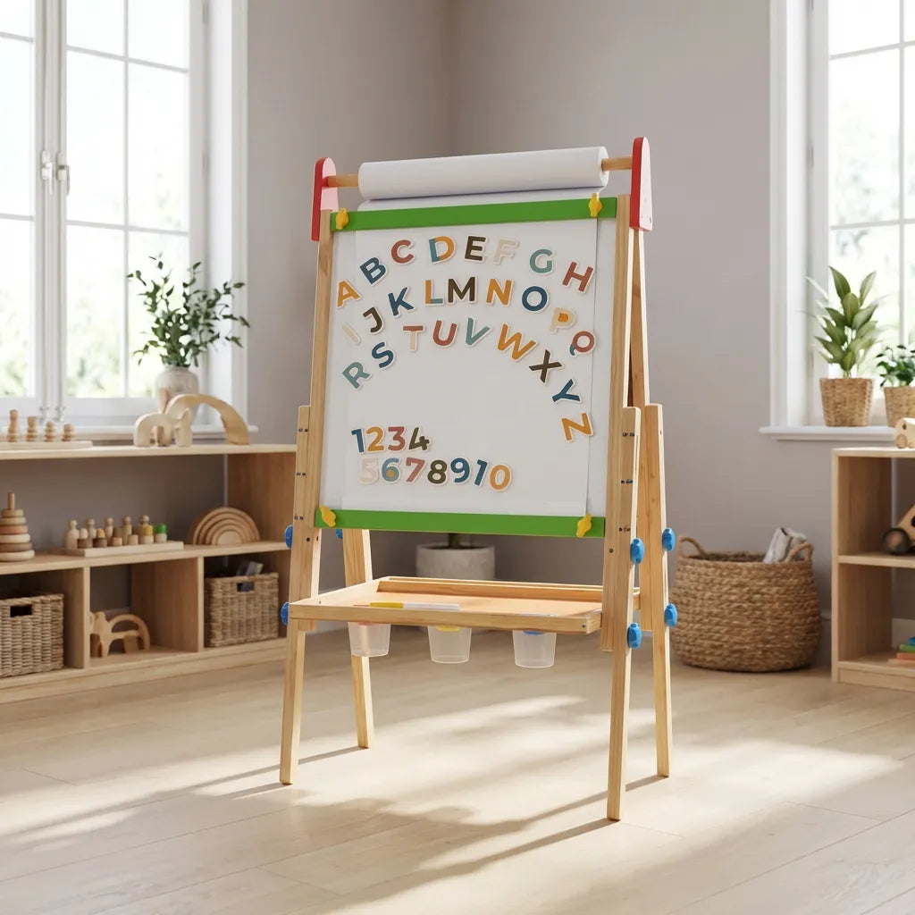 Wooden Easel for Kids