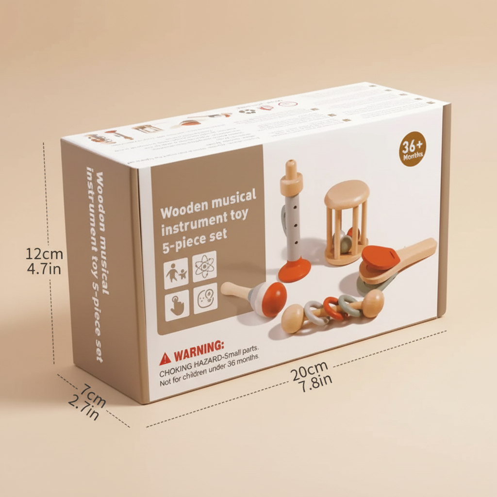 Wooden Toy Musical Instruments