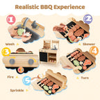 BBQ-Grill-Spielzeug mit Kreidetafel & Spielessen SproutHands™